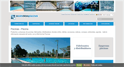 Desktop Screenshot of lawebdelaspiscinas.es
